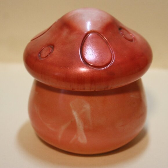 Resin Mushroom Figurine Trinket Box ,Mixed Color Unique - Picture 3 of 5